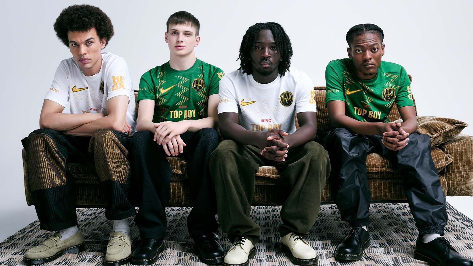 Created By Netflix TOP BOY Away Jersey